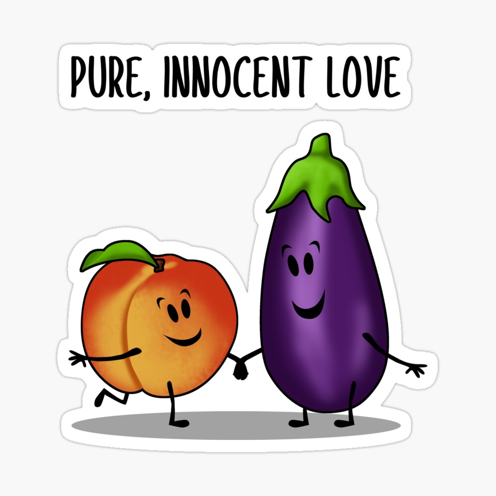 Eggplant and Peach