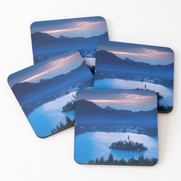 Item preview, Dawn view of Lake Bled from Ojstrica designed and sold by Ian Middleton.