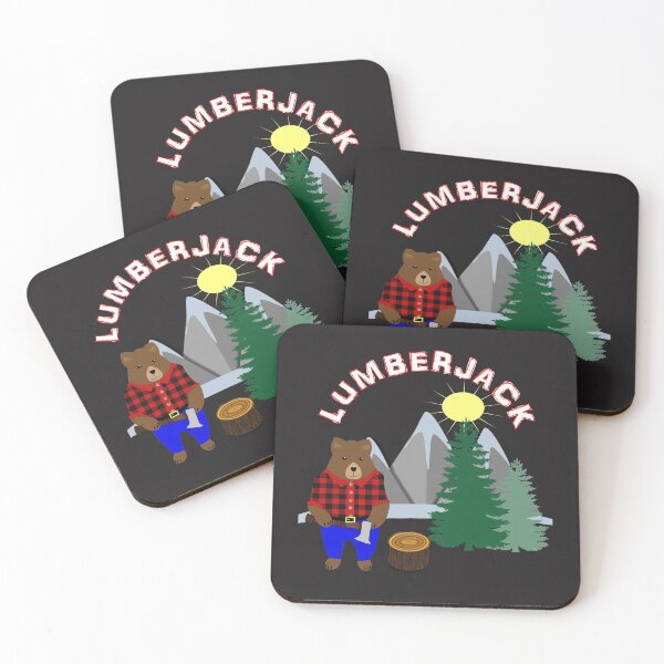 Item preview, Lumberjack Fun Woodland Bear designed and sold by Artification.