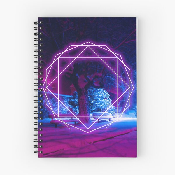 Artikelvorschau, Octagon neon vaporwave entworfen und verkauft von Zenaben.