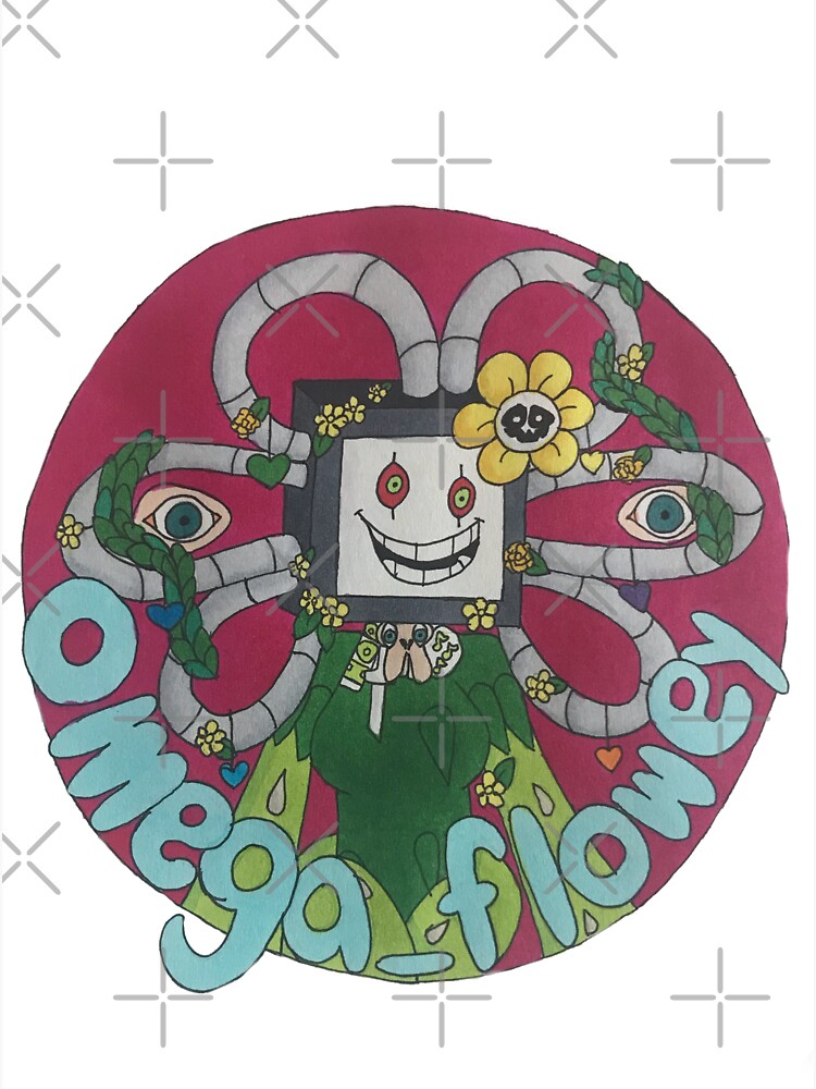 Omega Flowey Undertale Fanart Magnet for Sale by Omega-Flowey