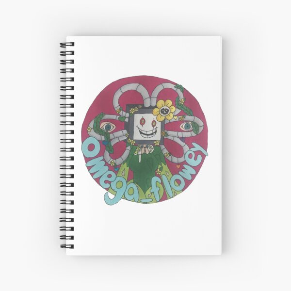 Omega Flowey Tik Tok Pfp Updated Spiral Notebook By Omega Flowey