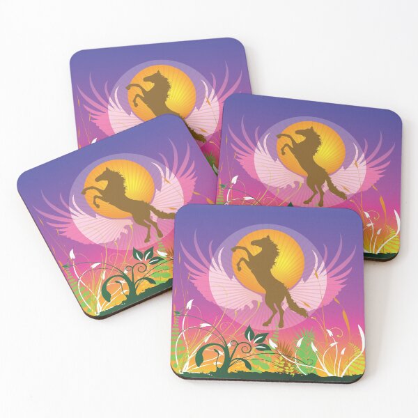 Item preview, Purple Horse Sunset Garden designed and sold by Waves.