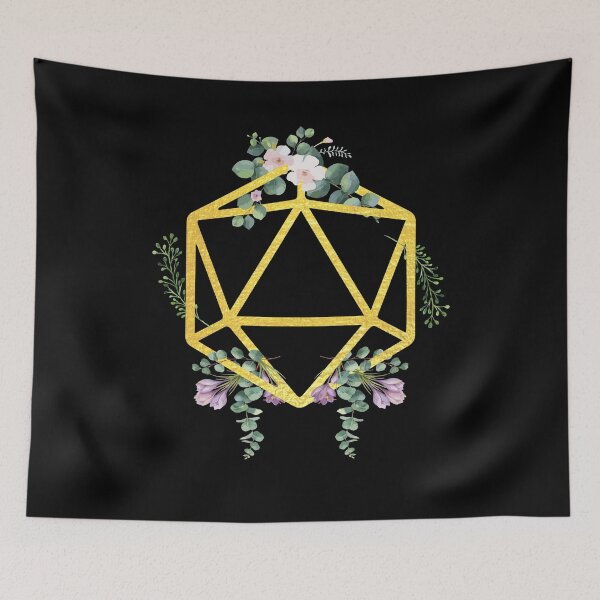 Item preview, Polyhedral D20 Dice Set Geeky Plant Nerdy Gift designed and sold by Dressed For  Duty.