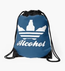 Alcohol Beer Cocktail Drawstring Bag