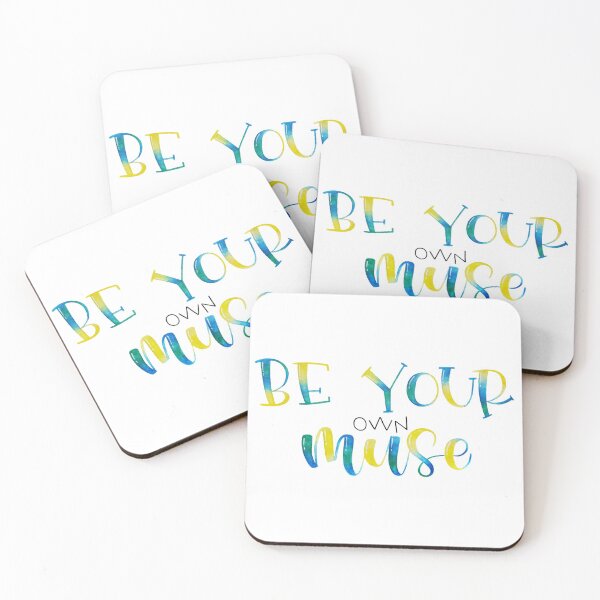 Item preview, Be Your Own Muse - Positive Quote  designed and sold by Angelica Herrera.