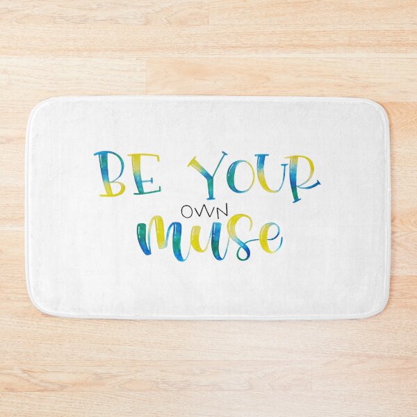 Item preview, Be Your Own Muse - Positive Quote  designed and sold by Angelica Herrera.