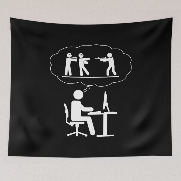 Item preview, Office Dreamer - Zombie Apocalypse - alternate designed and sold by CCCDesign.
