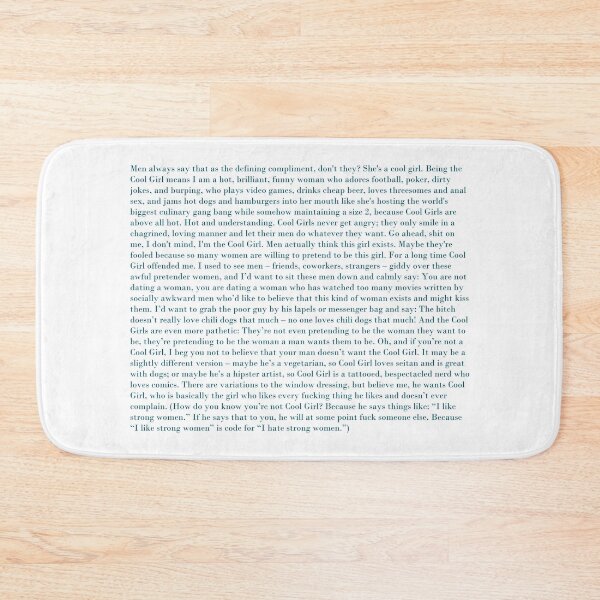 Item preview, Cool Girl Monologue designed and sold by lilim.