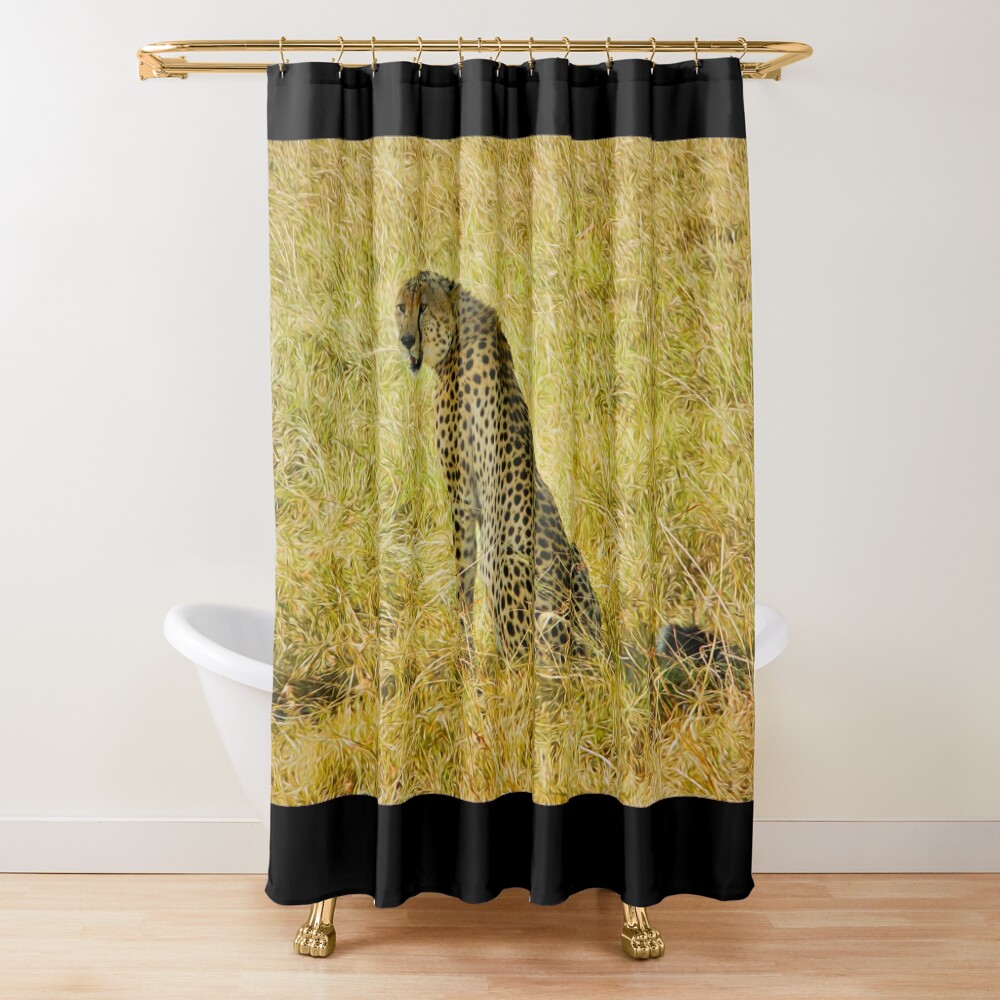 Cheetah Shower Curtain