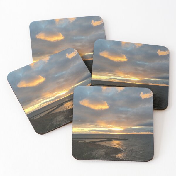 Item preview, Stunning ocean sunset designed and sold by Kaylahardyart.