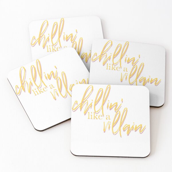 Item preview, chillin’ like villains  designed and sold by yikeashley.