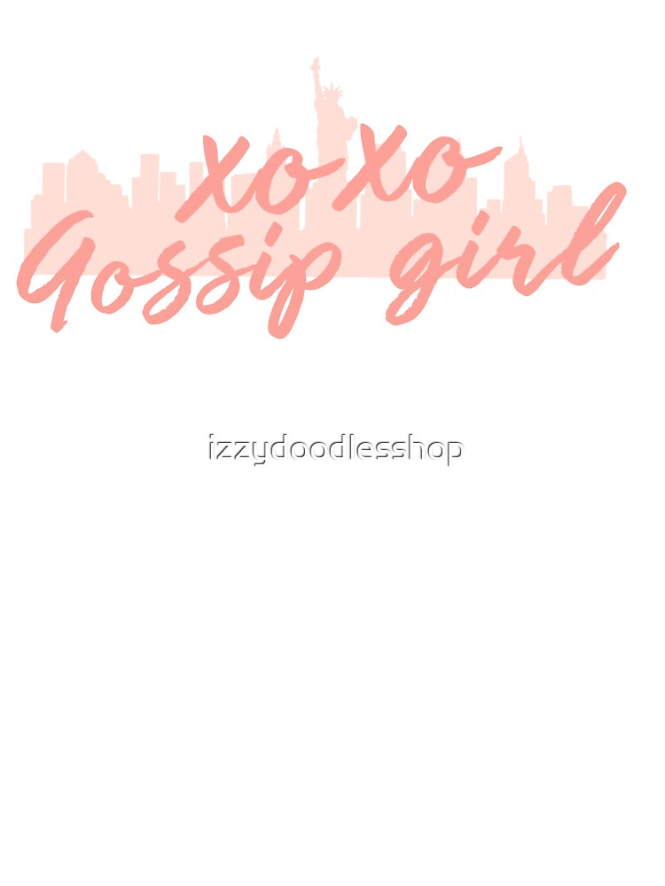 Xoxo Gossip Girl Baby One Piece By Izzydoodlesshop Redbubble