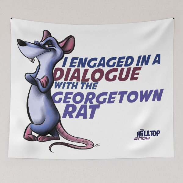 Item preview, I Engaged In A Dialogue With the Georgetown Rat designed and sold by AlexBowman314.