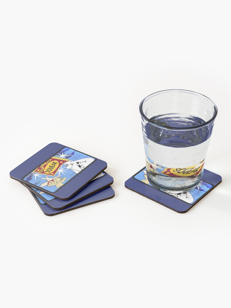 Alternate view of Space Deputy Award for Squeak Coasters (Set of 4)