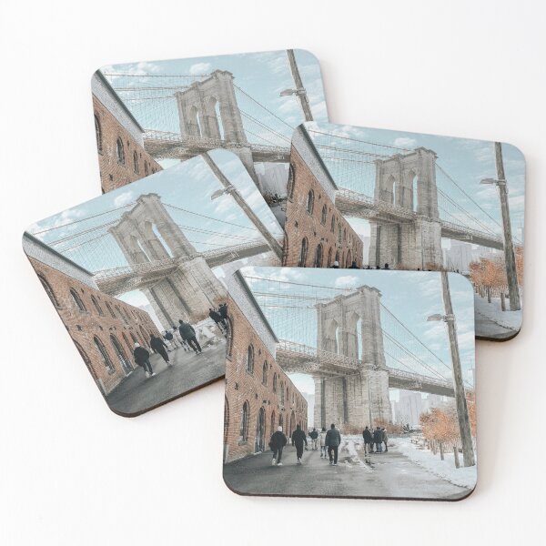Item preview, Brooklyn Bridge in winter designed and sold by jodieegrace.