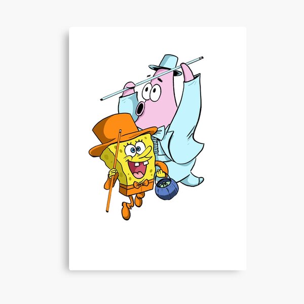 SpongeBob Dumb and Dumber Canvas Print