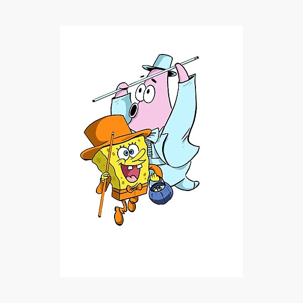SpongeBob Dumb and Dumber Photographic Print
