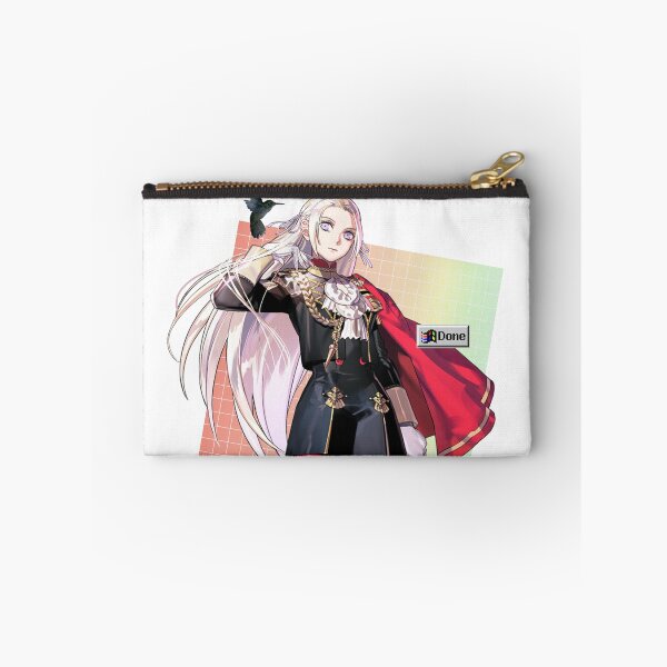 Item preview, Fire Emblem Three Houses - Edelgard vaporwave aesthetic Black Eagles designed and sold by mik kan.