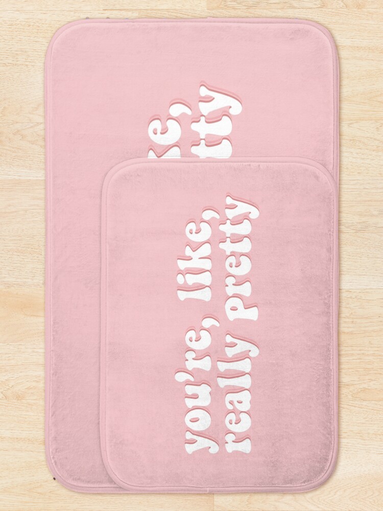 Alternate view of You're, like, really pretty | Mean Girls Bath Mat