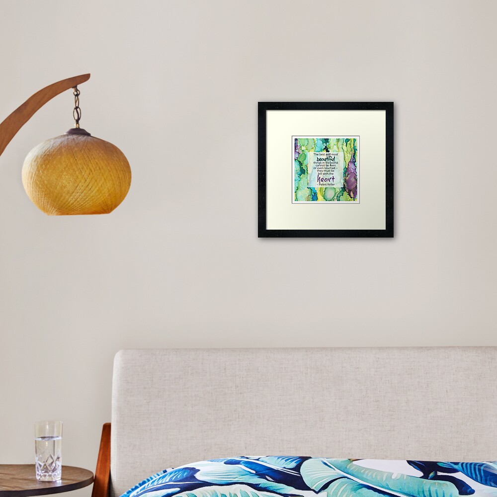 Item preview, Framed Art Print designed and sold by qwollock.