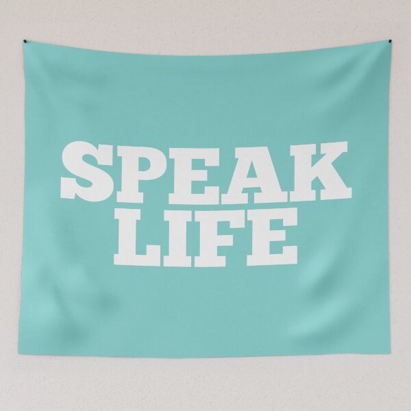 Item preview, Speak life designed and sold by corbrand.