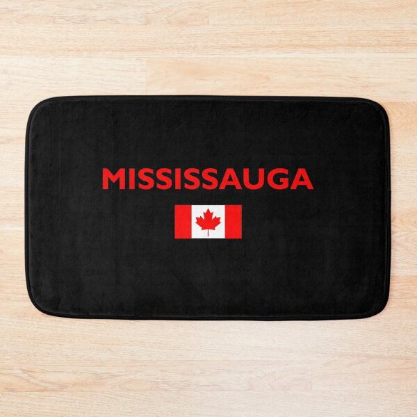 Item preview, Mississauga Canada Canadian Flag Dark Color designed and sold by TinyStarCanada.