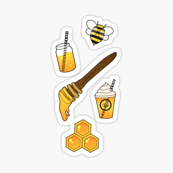 Honeybee Stickers Sticker
