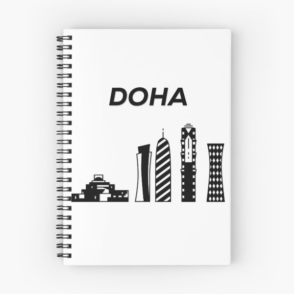 Artikelvorschau, Doha Skyline, Katar Design entworfen und verkauft von marosharaf.