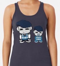 Bo & Coop O'BOT Toy Robots 1.0 Racerback Tank Top