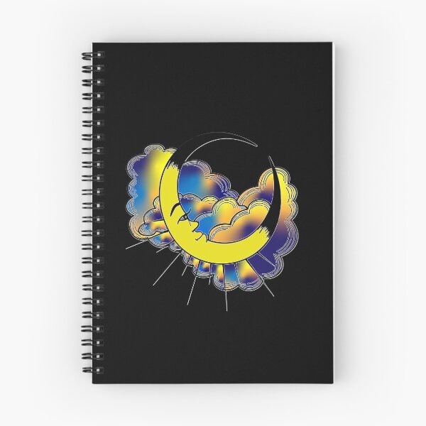 Item preview, moon & oil slick clouds designed and sold by Tkcreates.