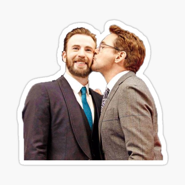 Chris Evans und RDJ Sticker