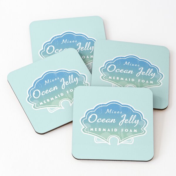 Item preview, ocean jelly - mermaid foam designed and sold by mixestomix.