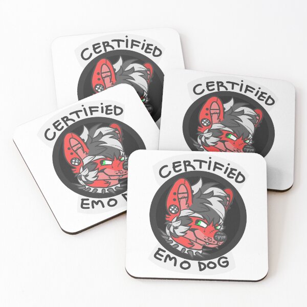 Item preview, Certified Emo Dog designed and sold by thescarredwolf.
