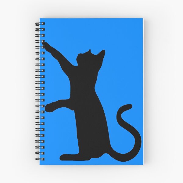 Item preview, Playful cat silhouette designed and sold by Candice Davis.