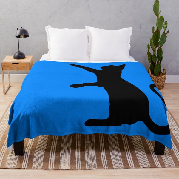 Item preview, Playful cat silhouette designed and sold by Candice Davis.