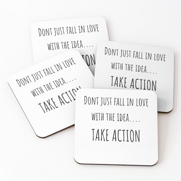 Item preview, Don't just fall in love with the idea... TAKE ACTION designed and sold by Isha Dibua.
