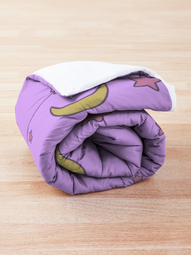 Alternate view of Sailor Moon inspired Bunny of the Moon Bedspread Blanket Print Comforter