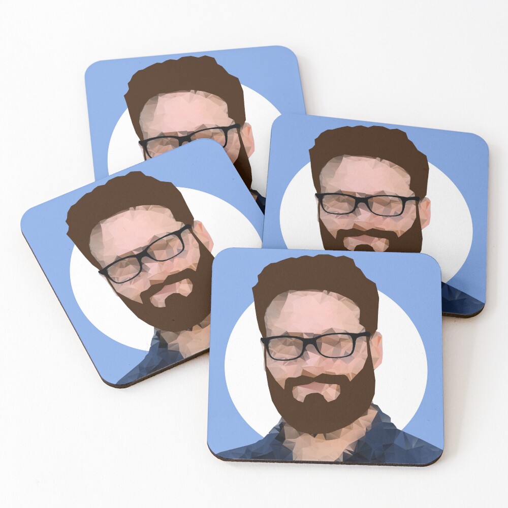 Item preview, Coasters (Set of 4) designed and sold by PulseWear.