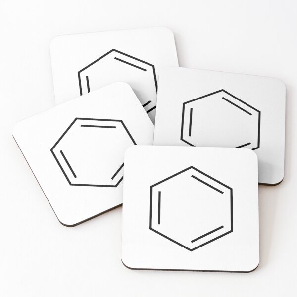 Item preview, Benzene Structural Formula designed and sold by GillyTheGhillie.