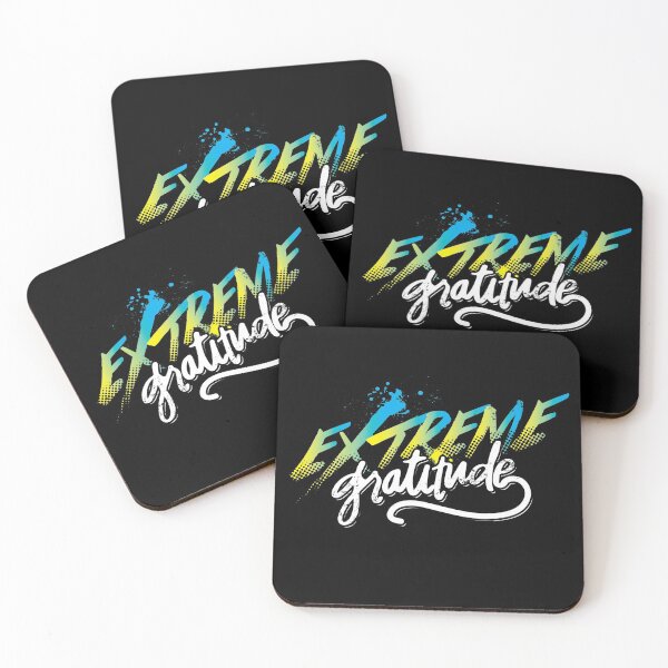 Item preview, Extreme Gratitude Positive Motivational Quote designed and sold by NomYen ..