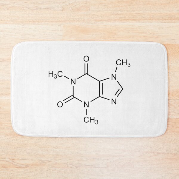 Item preview, Caffeine Structural Formula designed and sold by GillyTheGhillie.