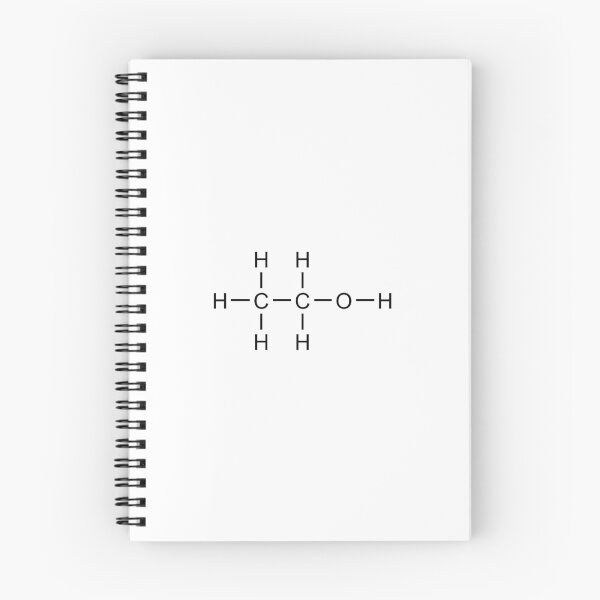 Item preview, Ethanol (Alcohol) Structural Formula designed and sold by GillyTheGhillie.