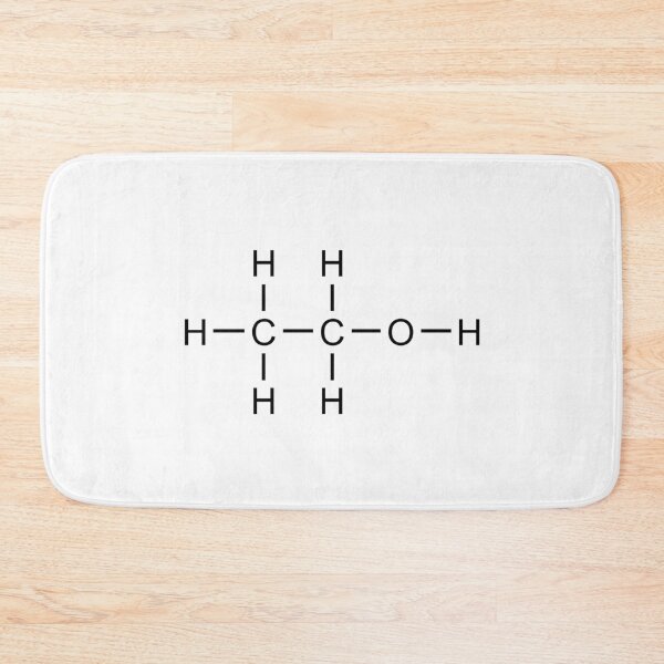Item preview, Ethanol (Alcohol) Structural Formula designed and sold by GillyTheGhillie.