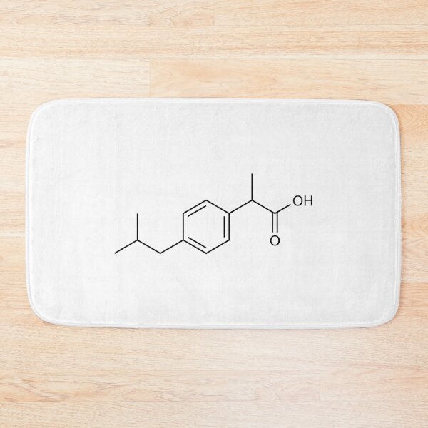 Item preview, Ibuprofen Structural Formula designed and sold by GillyTheGhillie.