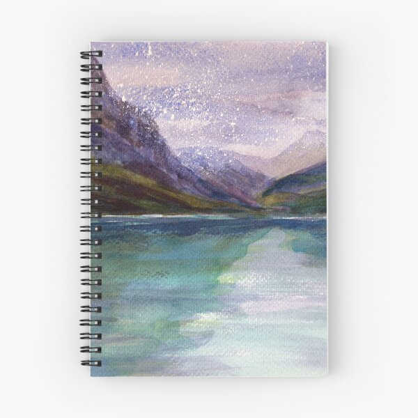 Artikelvorschau, Ruhiger Gebirgssee - Aquarell entworfen und verkauft von RB-float.