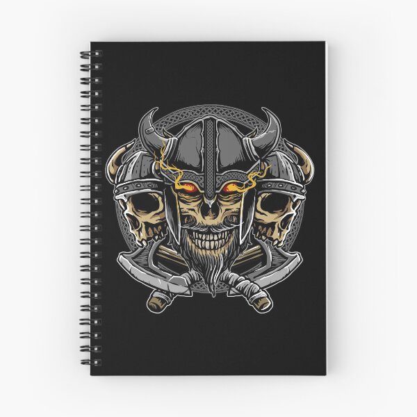 Item preview, Viking Skulls with Crossed Axes designed and sold by TheSimpleMan.