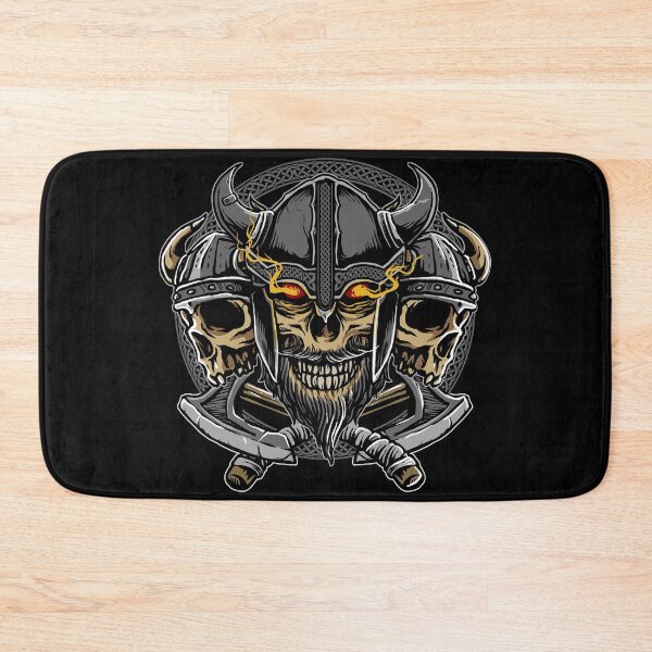 Item preview, Viking Skulls with Crossed Axes designed and sold by TheSimpleMan.
