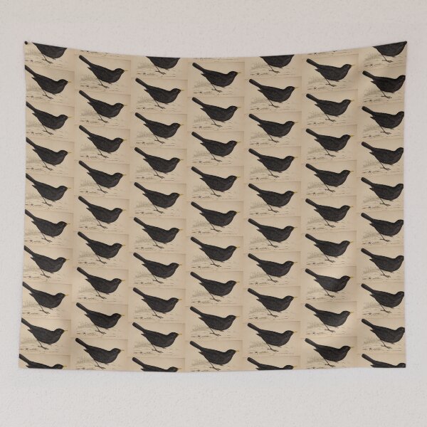 Item preview, Naturalist Blackbird designed and sold by BlueSpecsStudio.