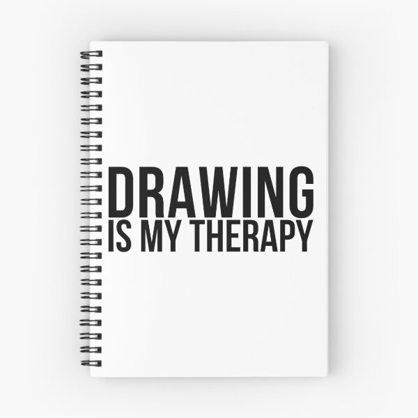Item preview, DRAWING IS MY THERAPY designed and sold by Jon Mardin.